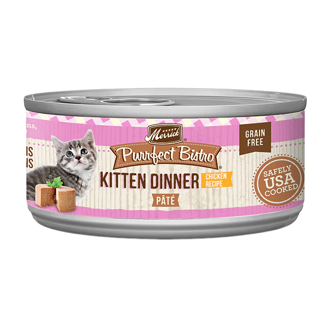 Merrick - Purrfect Bistro - Kitten Dinner Pate 5.5oz