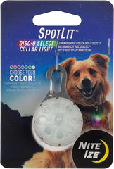 SpotLit LED Flashing Collar Light - Disco