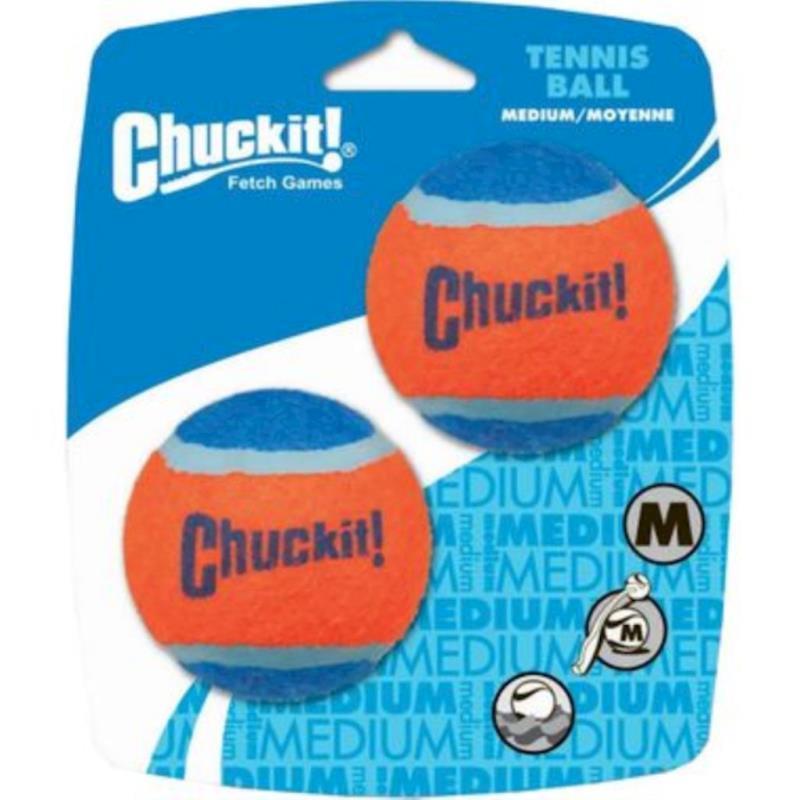 Petmate - Chuckit! - Dog Tennis Ball Medium 2pk