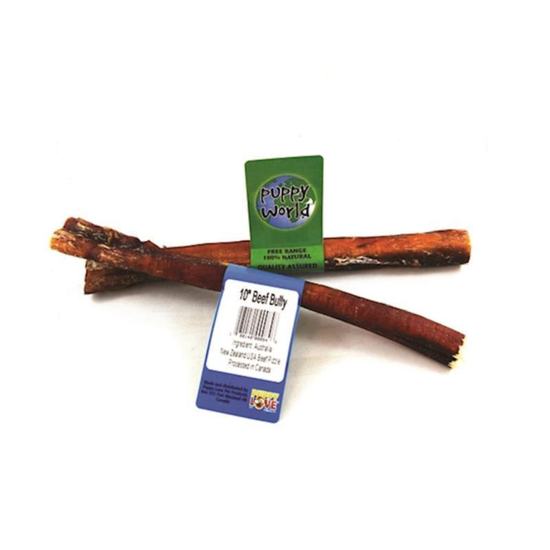 Puppy World - Beef Bully Stick 10"