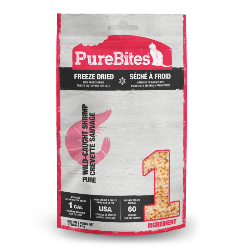 Purebites - Cat Shrimp 0.38oz Value Size
