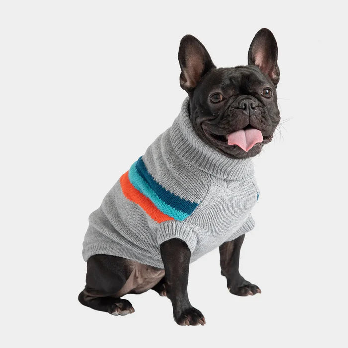 Zoom Alpine Dog Sweater | Grey Mix