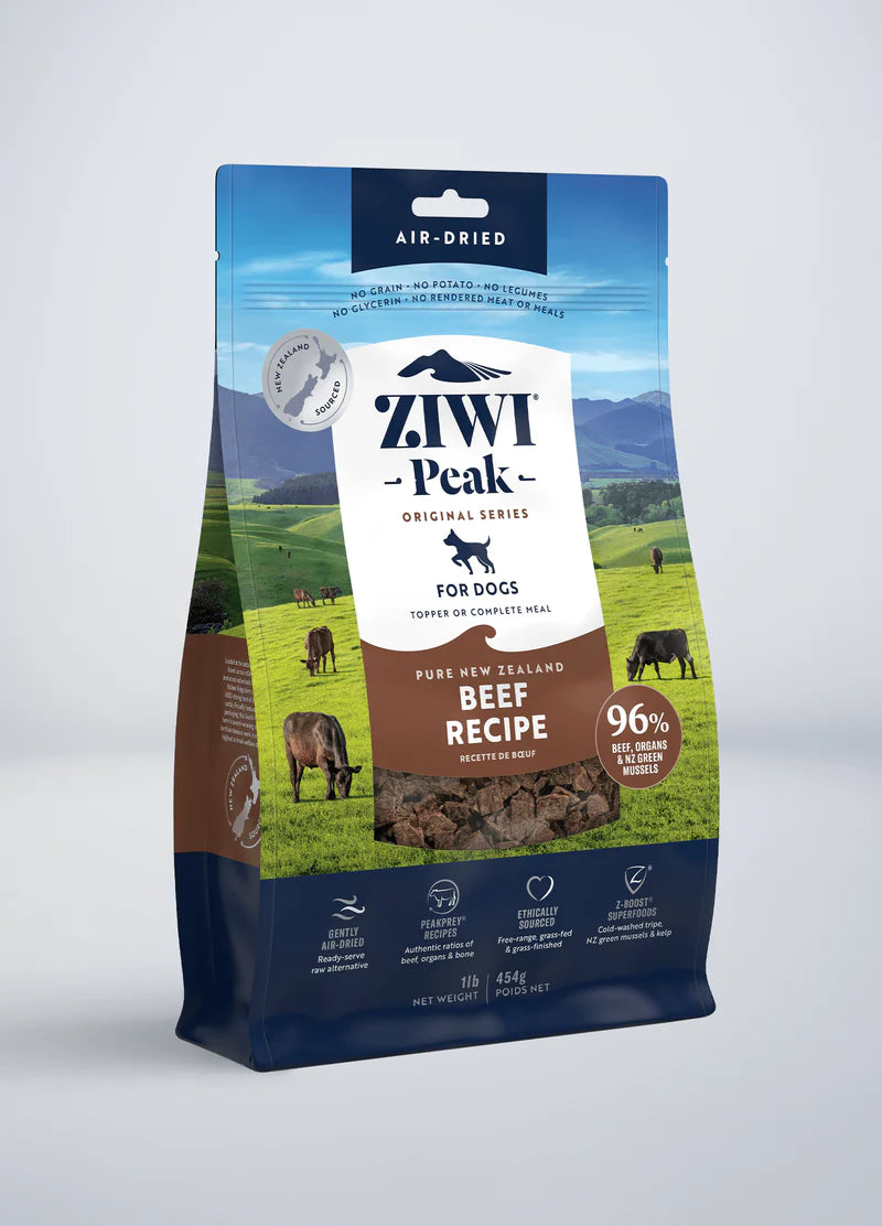 Ziwi Peak - Air Dried Beef Recipe