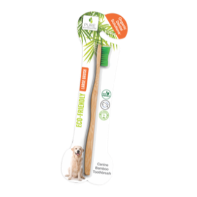 Pure & Natural Pet - Organic Dental Solutions Bamboo Brush Large