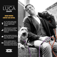 EzyDog Luca All-in-One Slip Collar Climbing Rope Dog Leash Combo