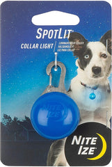 SpotLit LED Flashing Collar Lite - Blue