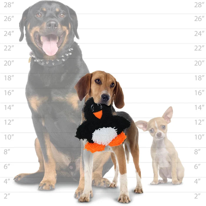 Mighty - Microfiber Ball Penguin Squeaky Toy