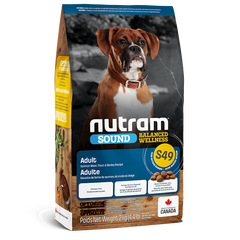 Nutram - Dog Sound Balanced Wellness Adlt Fish 4.4lb (S49)