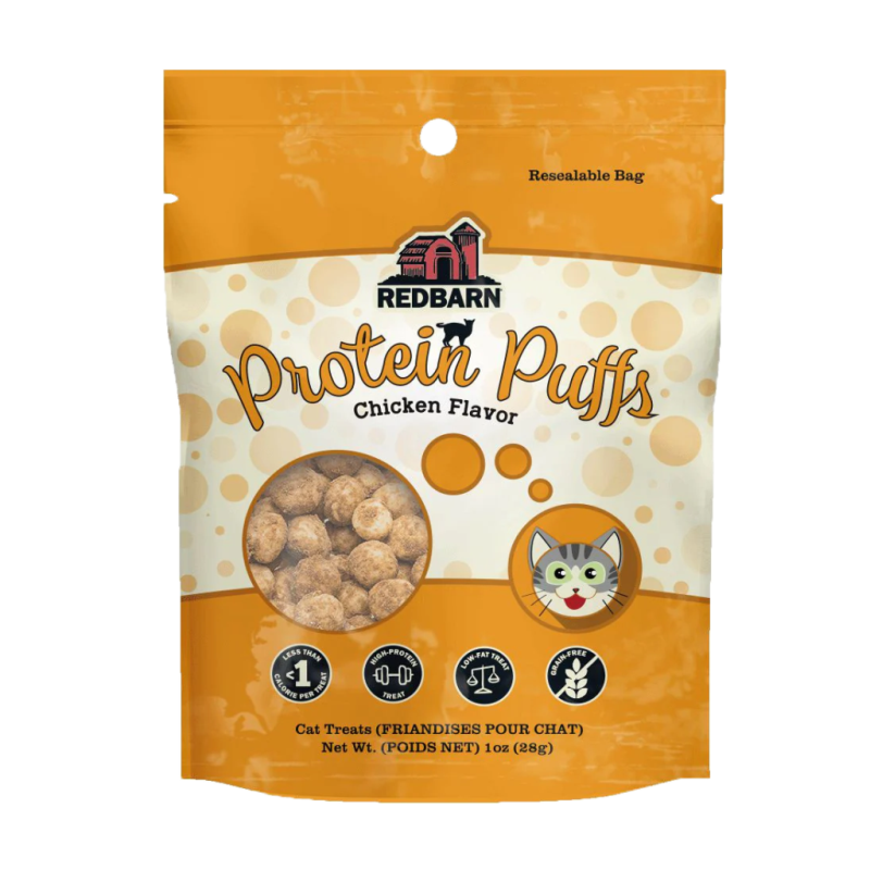 Redbarn - Cat Chicken Protein Puffs