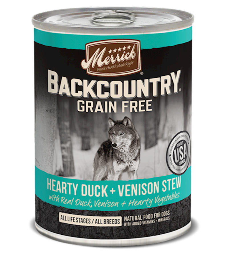 Merrick - Backcountry - Dog Duck & Venison Stew 12.7oz