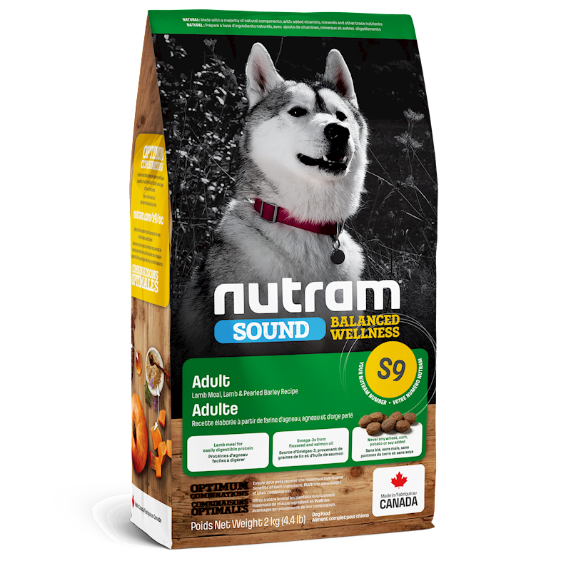 Nutram - Dog Sound Balanced Wellness Lamb 4.4lb (S9)