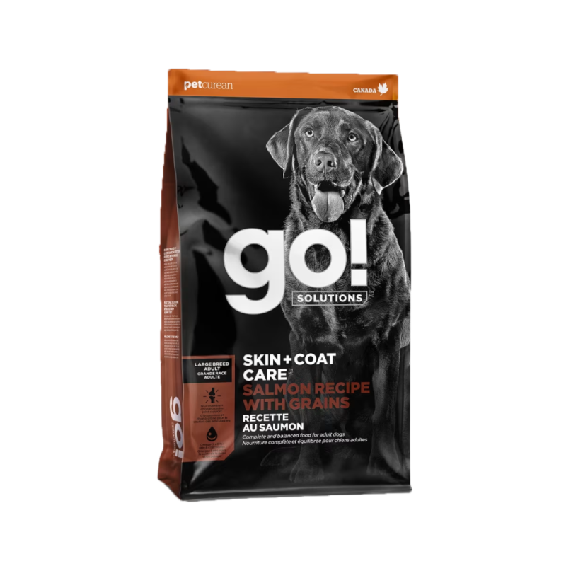 Petcurean - Go! - Dog Skin & Coat Large Breed Adult Salmon with Grains