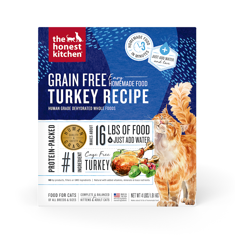 The Honest Kitchen - Cat GF Turkey Box 4Lb