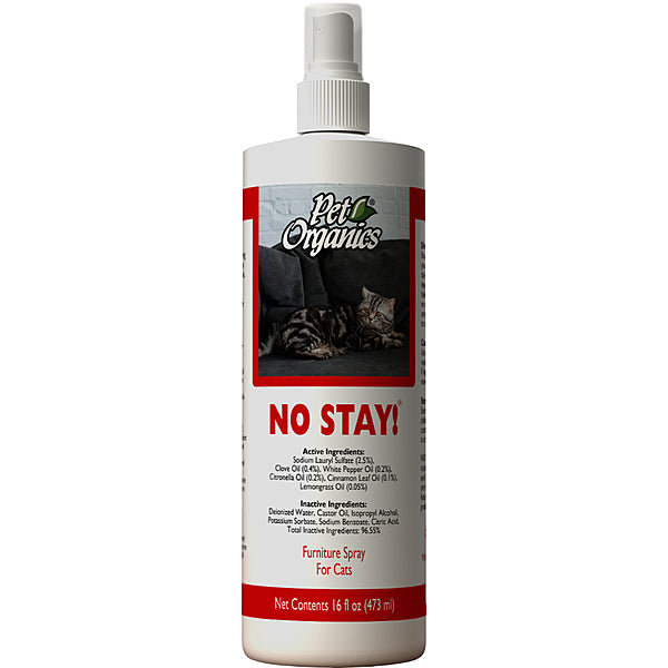 Pet Organics - No Stay Furniture Spray Cat 16OZ