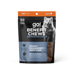 Petcurean - Go! - Dog Benefit Chews - Weight Management + Joint Care Pouch 6oz