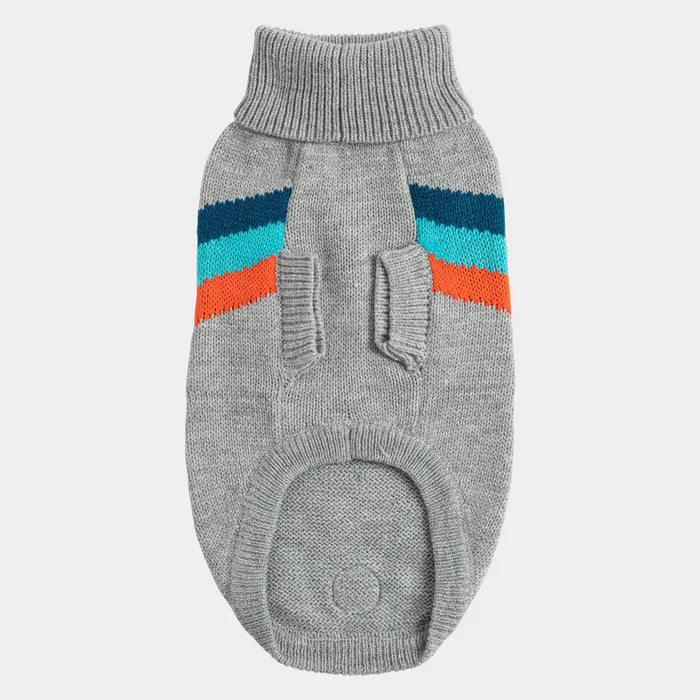 Zoom Alpine Dog Sweater | Grey Mix