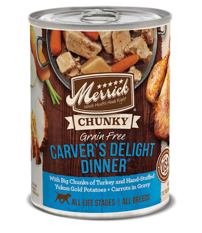 Merrick - Grain Free - Dog Chunky Carvers Delight 12.7oz