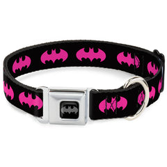 Buckle Down - Batman Shield Pink/Black