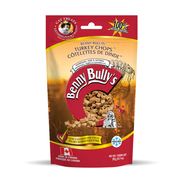 Benny Bully's - Cat Turkey Chops 20g