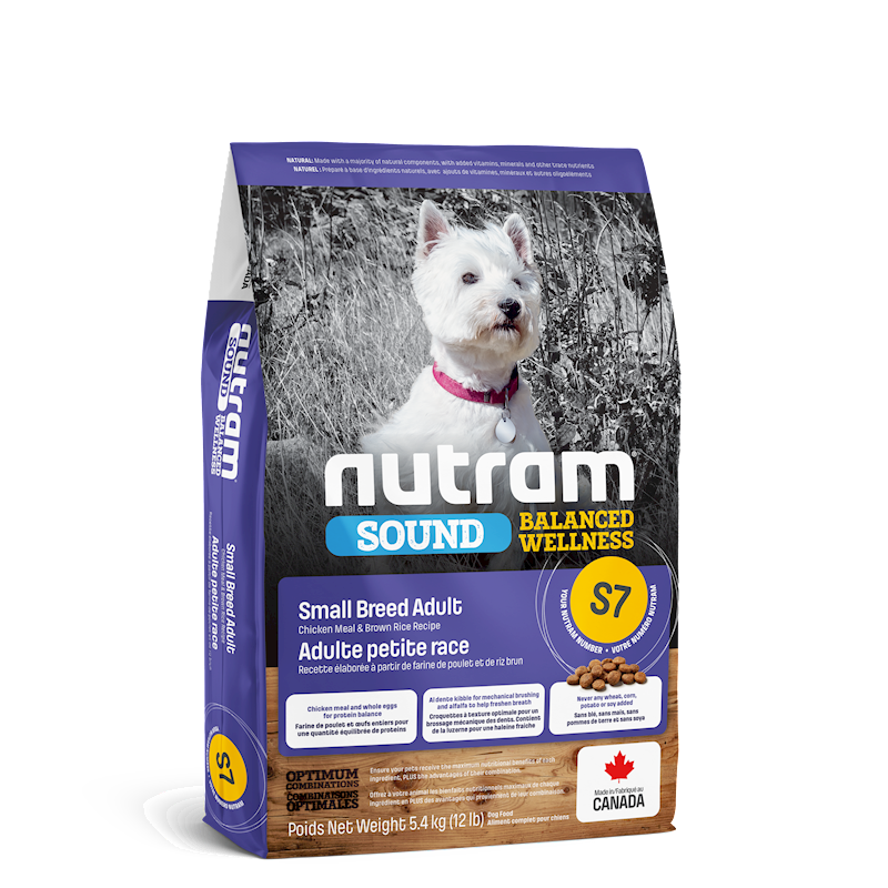 Nutram - Dog Sound Balanced Wellness Small Breed 11.9lb (S7)