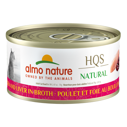 Almo Nature - Natural - Cat Chicken and Liver 2.47oz