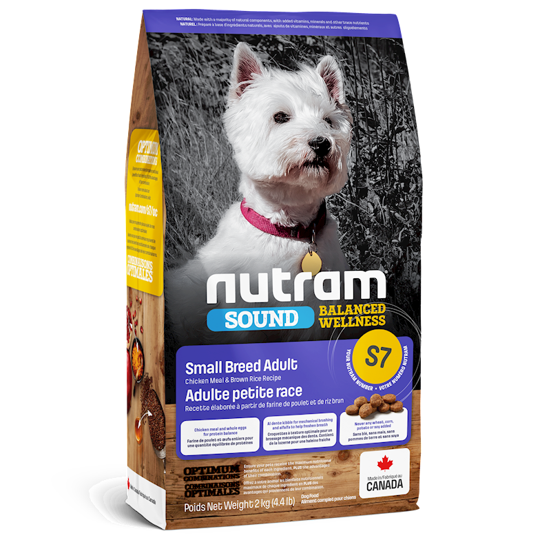 Nutram - Dog Sound Balanced Wellness Small Breed 4.4lb (S7)