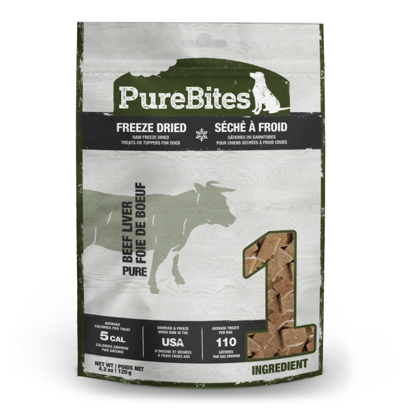 Purebites - Dog Beef Liver 4.2oz Mid Size