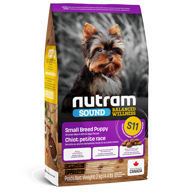 Nutram - Dog Sound Balanced Wellness Small Breed Puppy 4.4lb (S11)