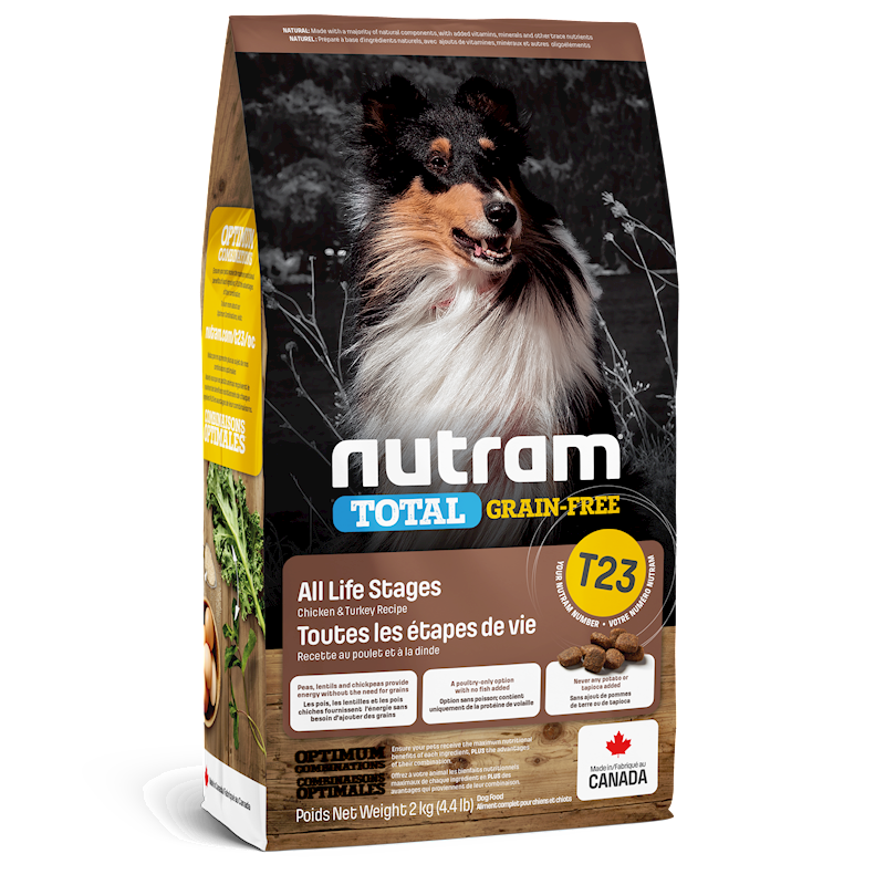 Nutram - Dog Total Grain Free Chicken & Turkey 4.4lb (T23)