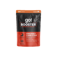 Petcurean - Go! - Dog Booster - Digestive Health Chicken & Lamb Pouch 2.8oz