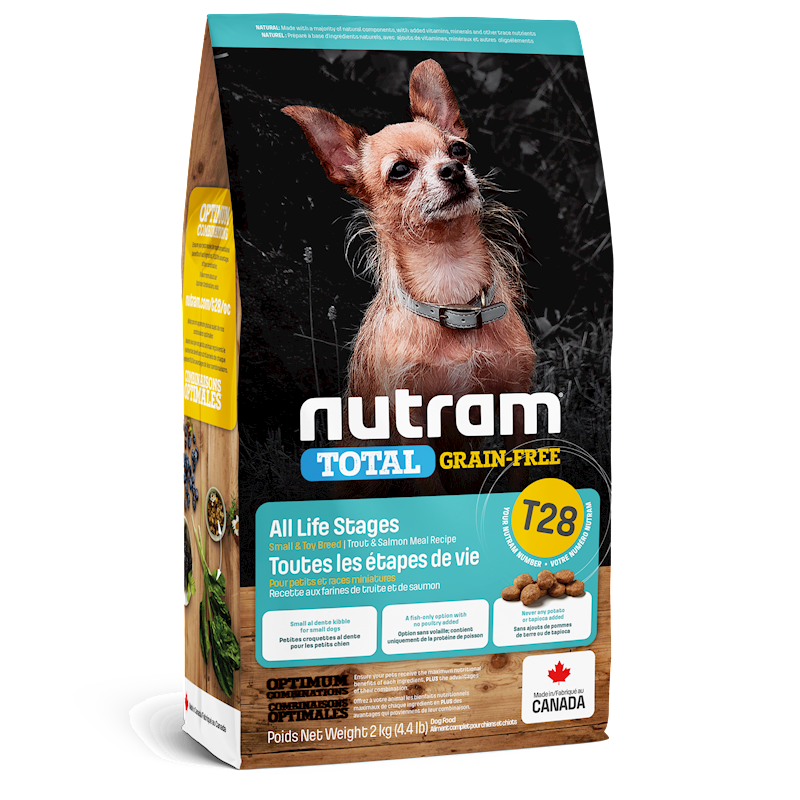 Nutram - Dog Total Grain Free Small Breed Trout & Salmon 4.4lb (T28)