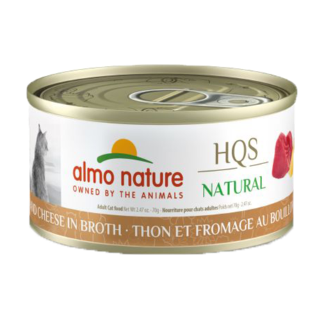 Almo Nature - Natural - Cat Tuna with Cheese 2.47oz