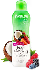 Tropiclean - Berry & Coconut Deep Cleaning Shampoo 20oz