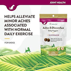 NaturVet Aches & Discomfort Relief For Dogs & Puppies - 30 Soft Chews