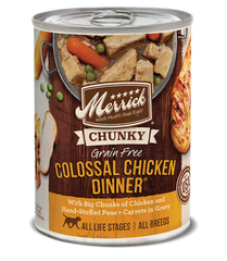 Merrick - Grain Free - Dog Chunky Colossal Chicken 12.7oz