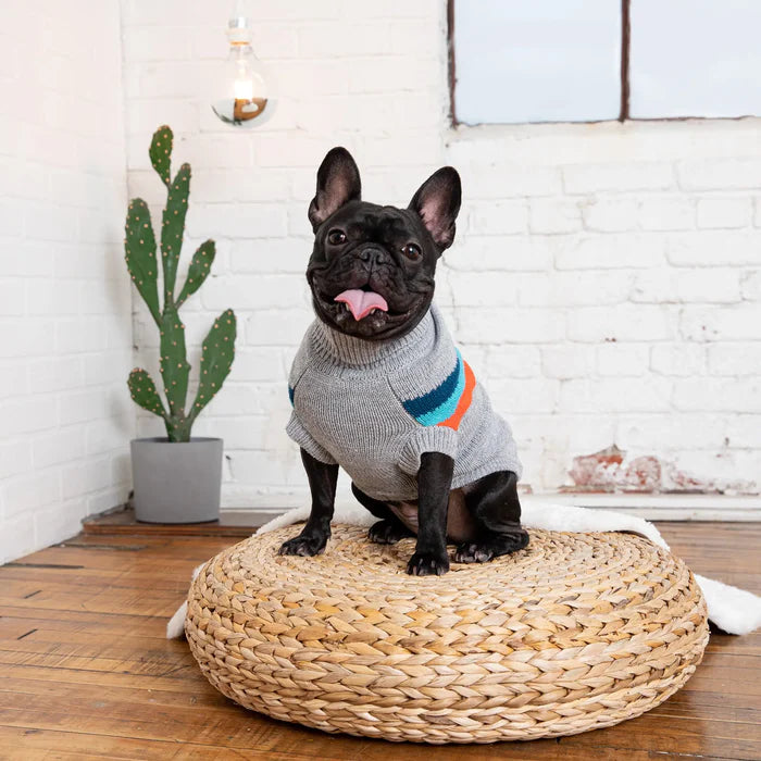 Zoom Alpine Dog Sweater | Grey Mix
