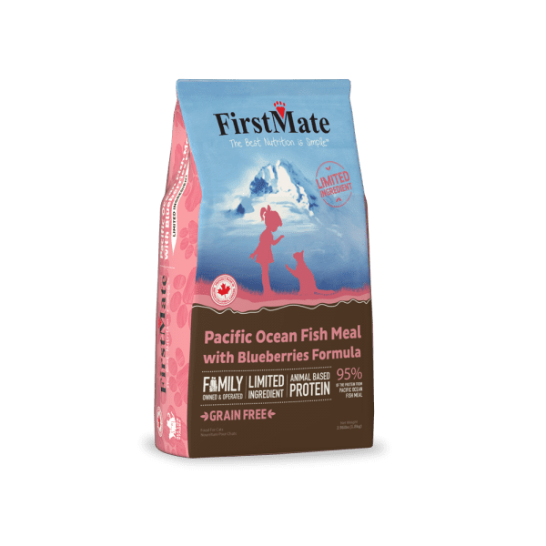 First Mate - Pacific Ocean Fish Meal With Blueberries Formula Cat Food