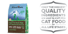 First Mate - Cage Free Duck Meal & Blueberries Formula Cat Food