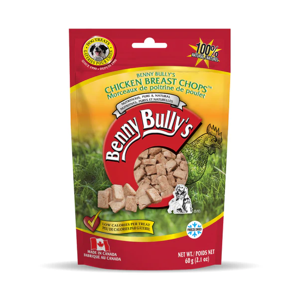 Benny Bully's - Dog Chicken Breast Chops 60g