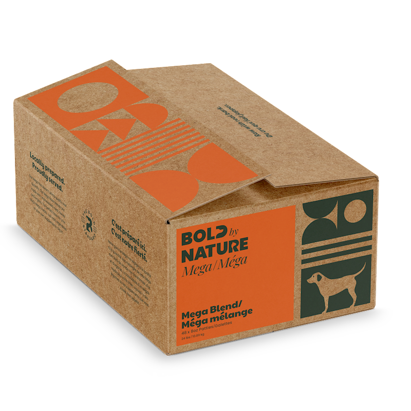 Bold by Nature - Mega - Blend Patties 24lb