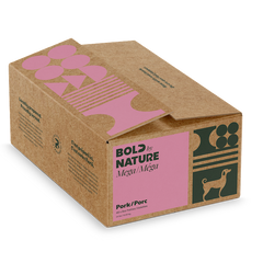 Bold by Nature - Mega - Raw Pork Patties 24lb