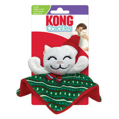 Kong - Holiday - Crackles Santa Kitty