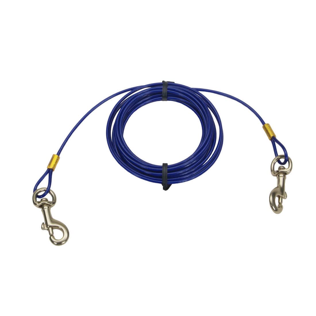 Coastal - Titan Medium Cable Tie Out with Brass Plated Snaps