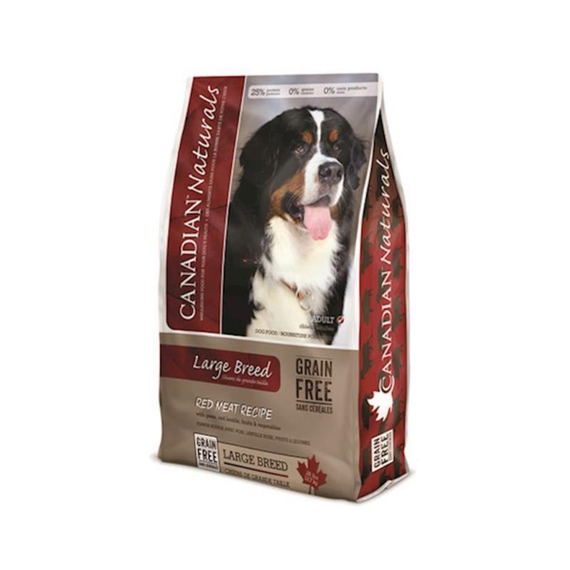 Canadian Naturals - Large Breed Dog Grain Free Red Meat 28lb