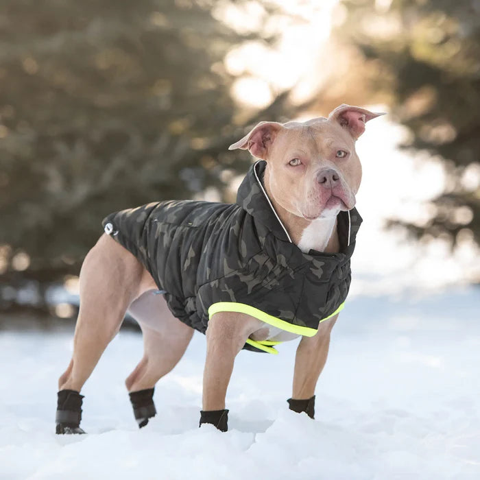 GF Pet - Recycled Parka Dog Coat | Camouflage