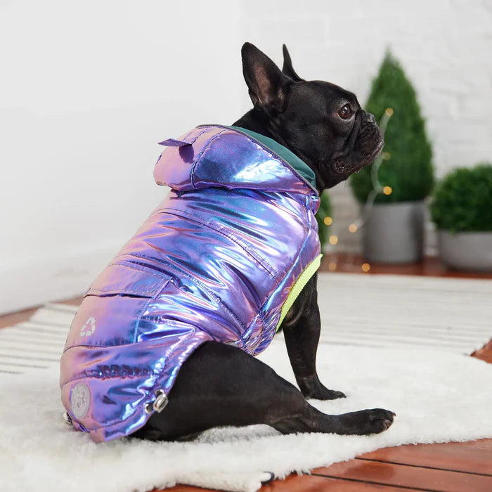 GF Pet - Recycled Dog Parka | Iridescent