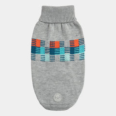 GF Pet - Winter Sailor Dog Sweater | Grey Mix