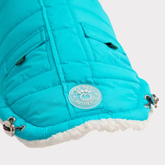 GF Pet - Winter Sailor Dog Parka | Aqua