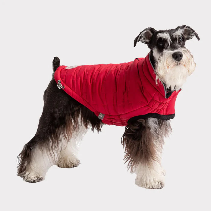 GF Pet - Reversible Chalet Dog Jacket | Red