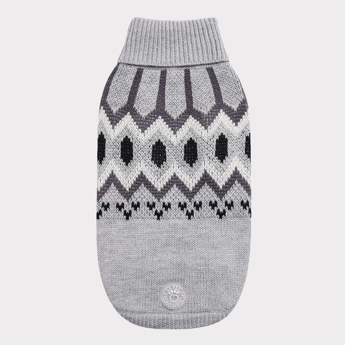 GF Pet - Heritage Dog Sweater | Grey Mix